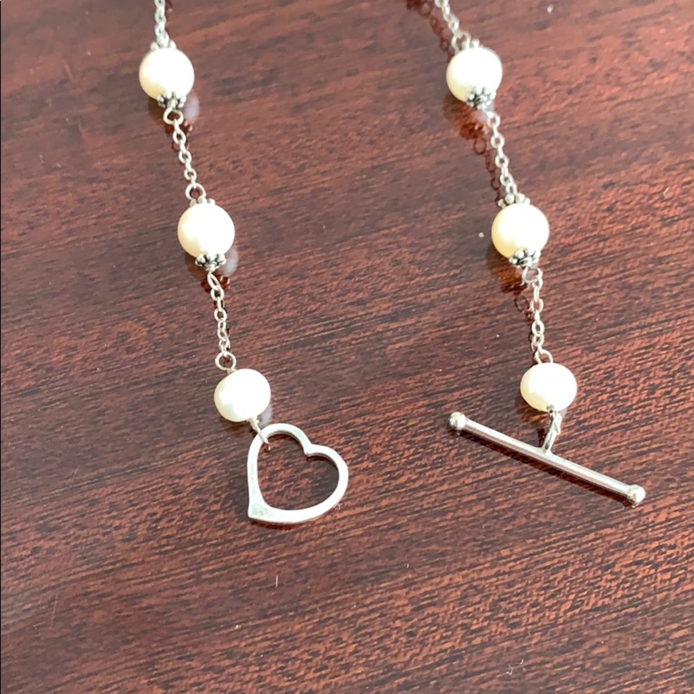 ♥️ Valentine's Special ♥️ Sterling & Pearl Set - Picture 7 of 7
